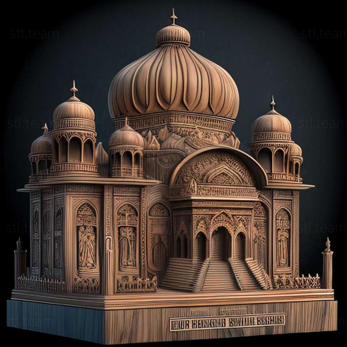 3D модель Бангла Сахиб (STL)